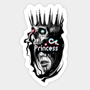 Princess TikTooK Queen Sticker